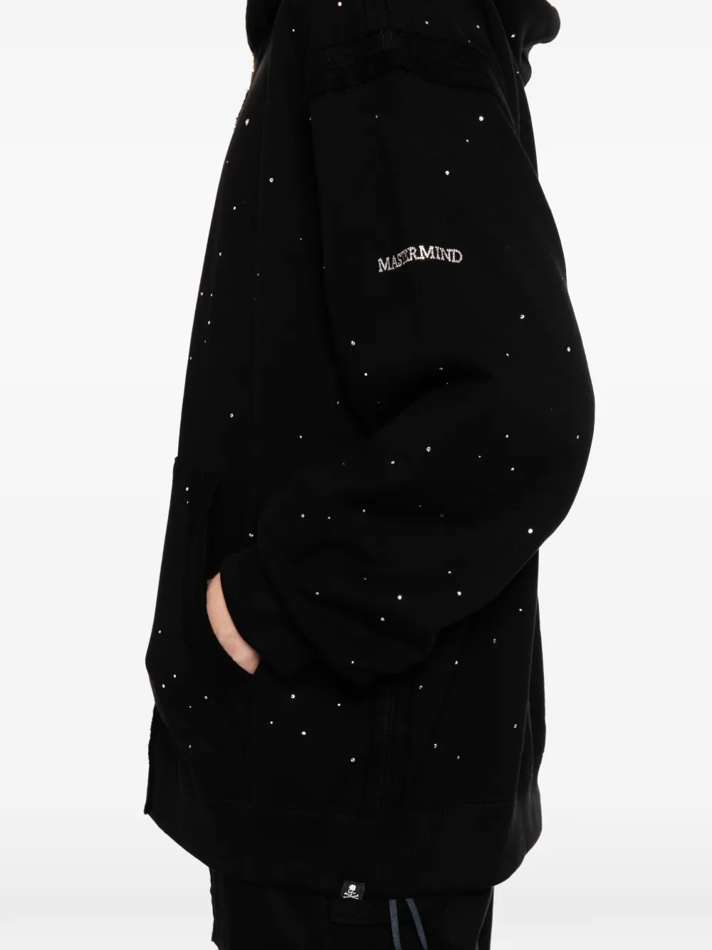 Mastermind World Hoodie met logo Zwart