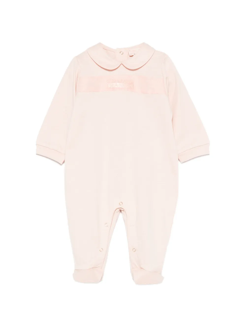 Elisabetta Franchi La Mia Bambina collared pajamas - Rosa