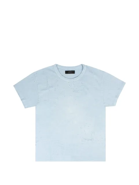AMIRI playera con cuello redondo