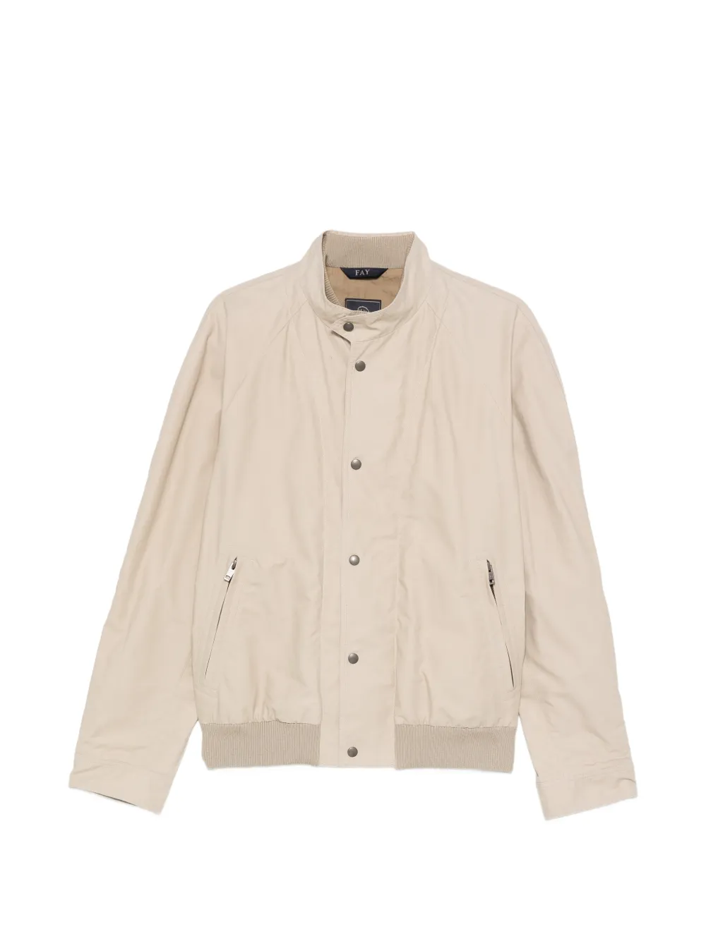 Fay zip.up bomber jacket - Toni neutri