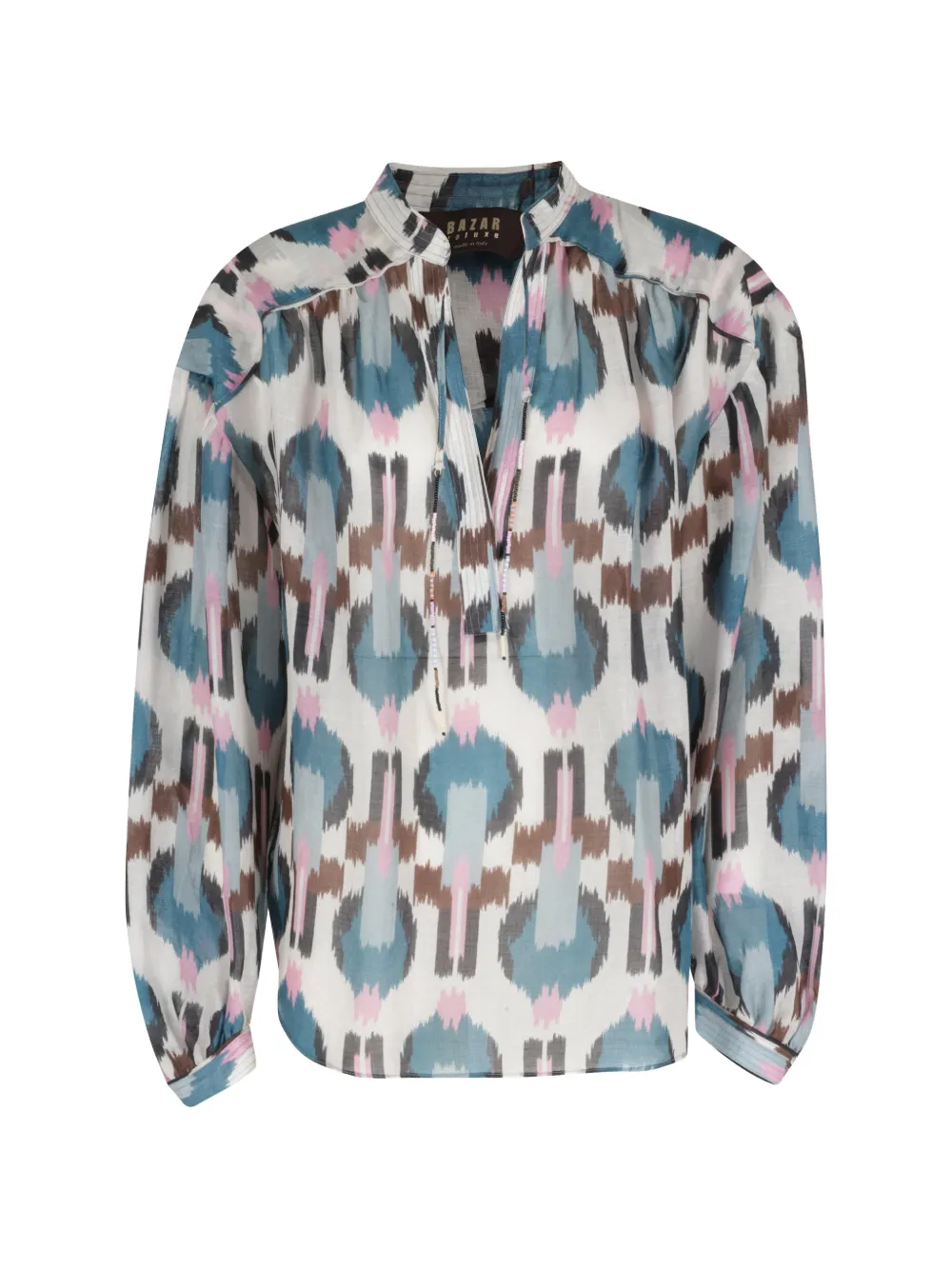 Bazar Deluxe ikat tie blouse - Toni neutri