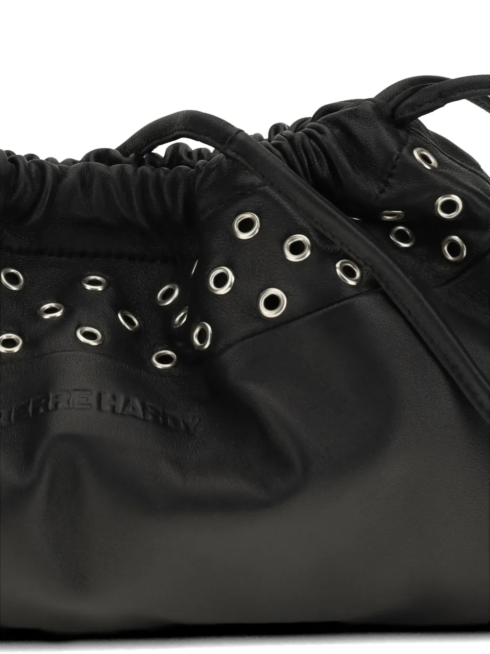  Pierre Hardy Double Clutch With Eyelets Clutch Bag - Black 