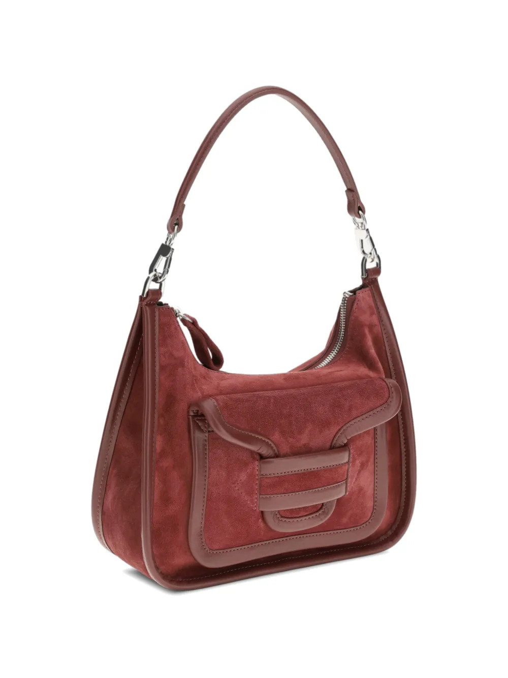  Pierre Hardy Alpha Day Miss Front Pocket Shoulder Bag - Red 
