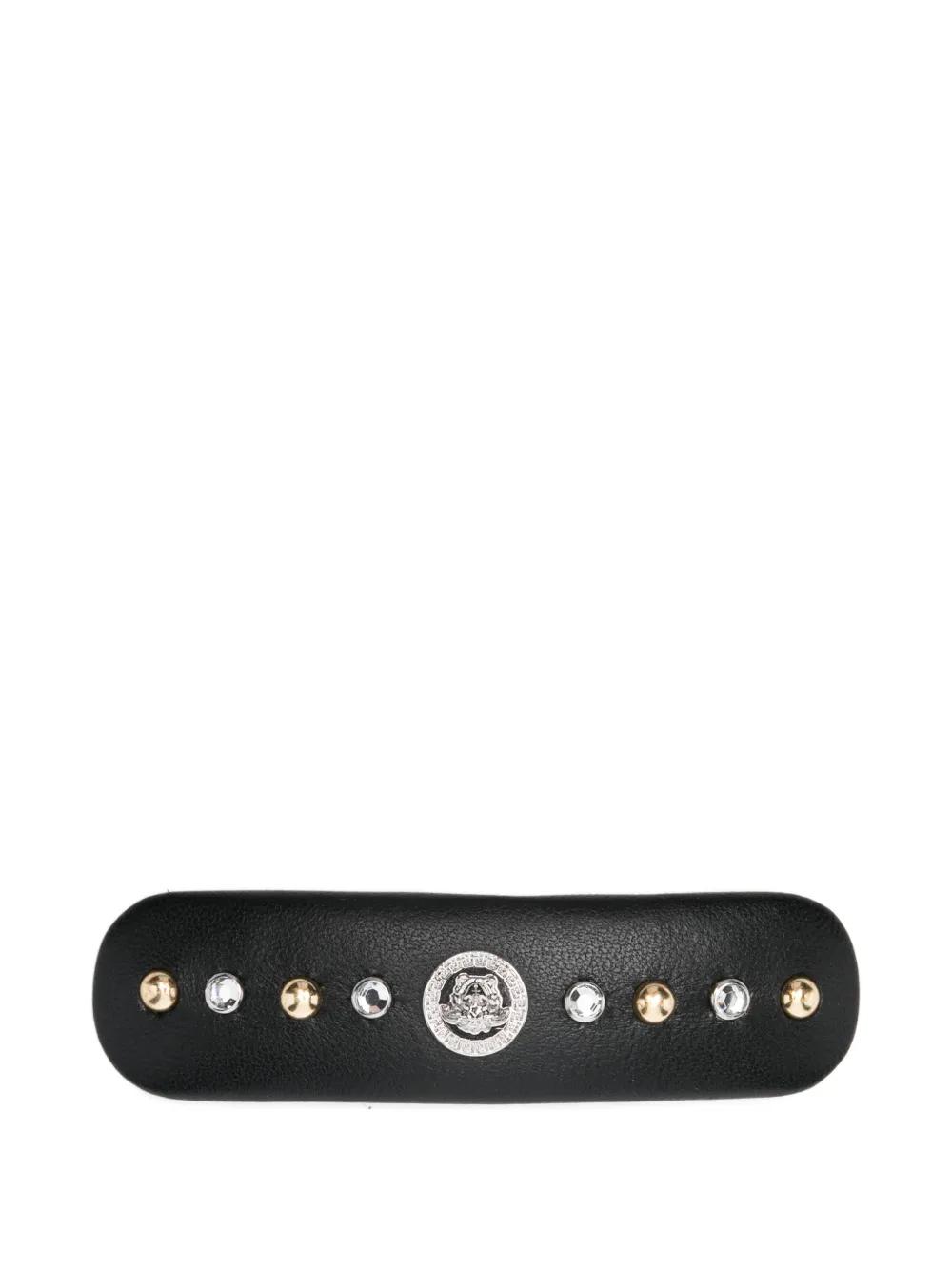 Versace embellished hair clip - Nero