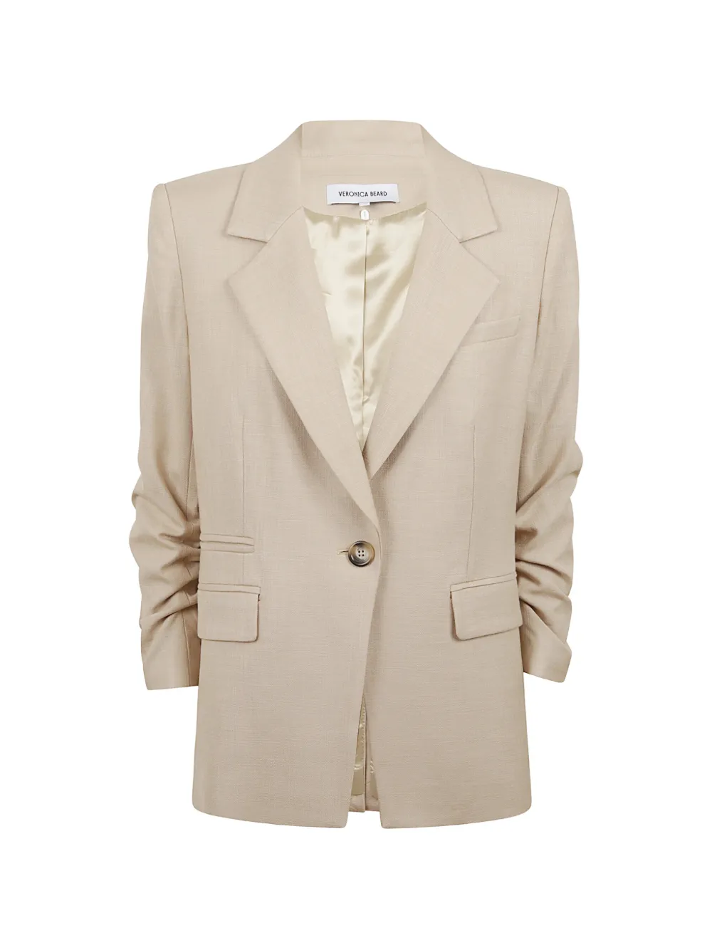 Veronica Beard Battista buttoned blazer - Toni neutri