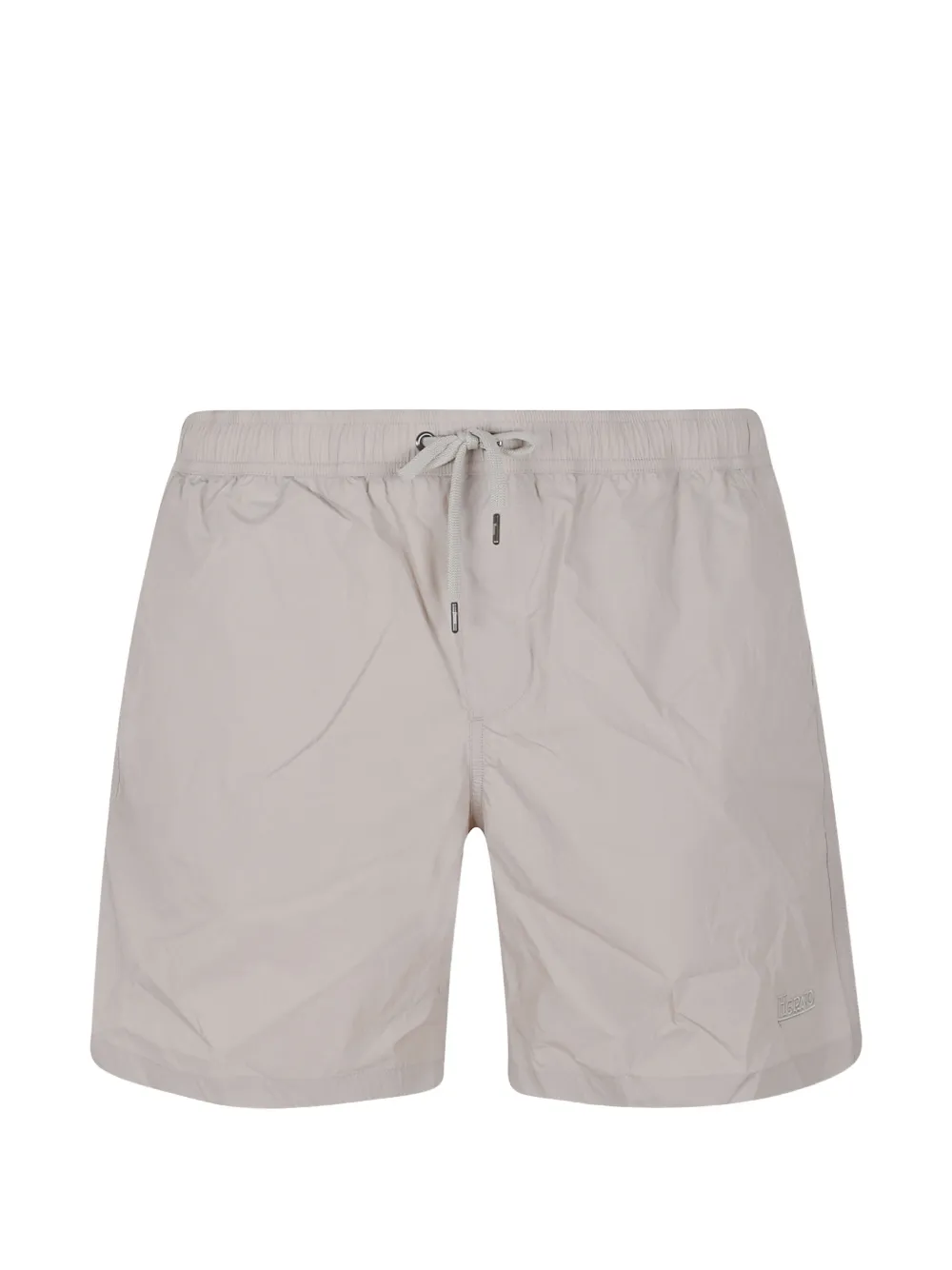 Herno drawstring-waist pocket-detail swim shorts - Toni neutri