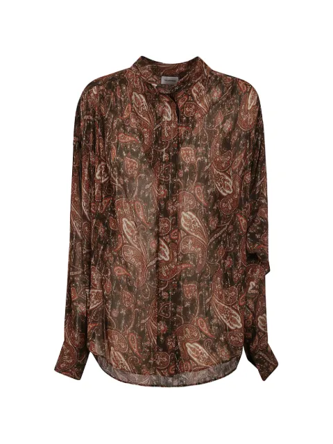THE ANDAMANE Rania paisley-print shirt