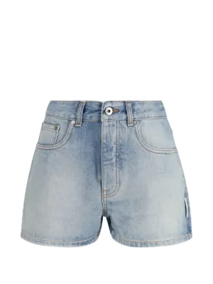 OFF-WHITE DENIM デニム ショーツ オフホワイト Off-White（オフホワイト）ウィメンズ デニム - FARFETCH