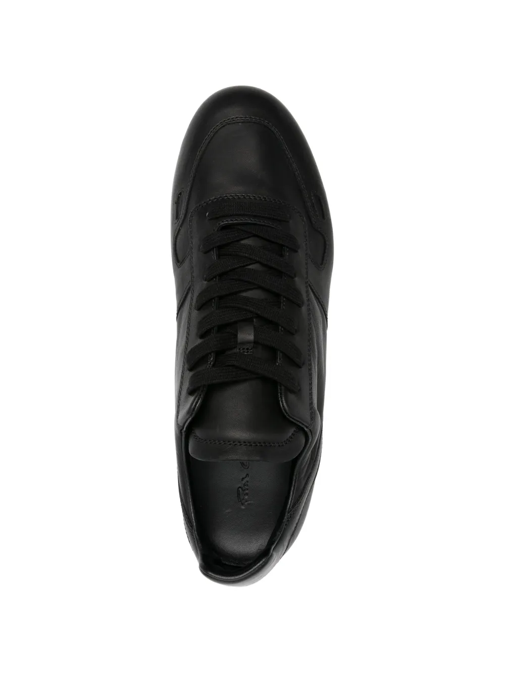 Rick Owens Leren sneakers Zwart