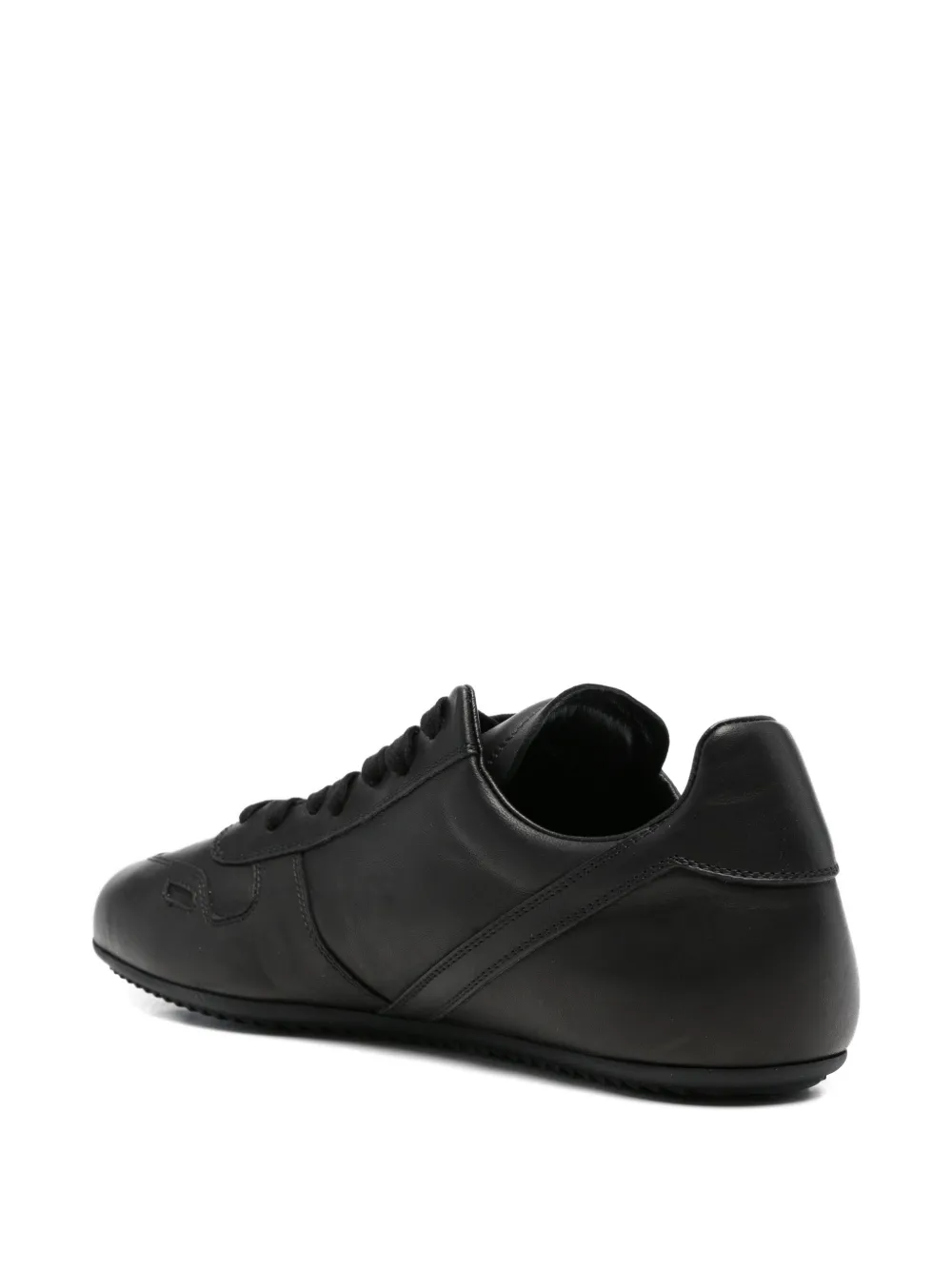 Rick Owens Leren sneakers Zwart