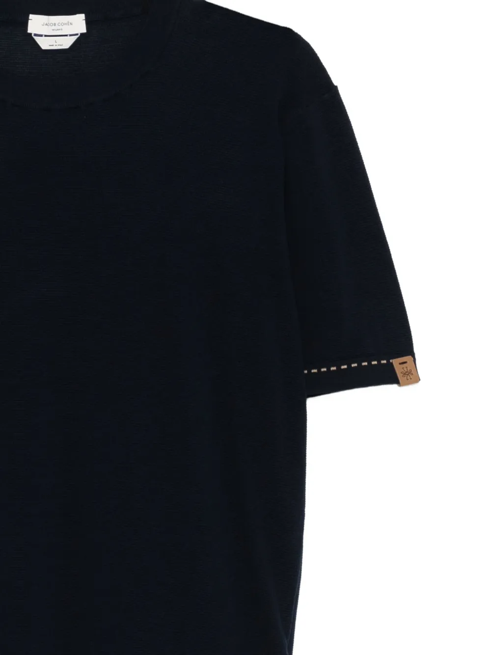  Jacob Cohën Logo-patch T-shirt - Blue 