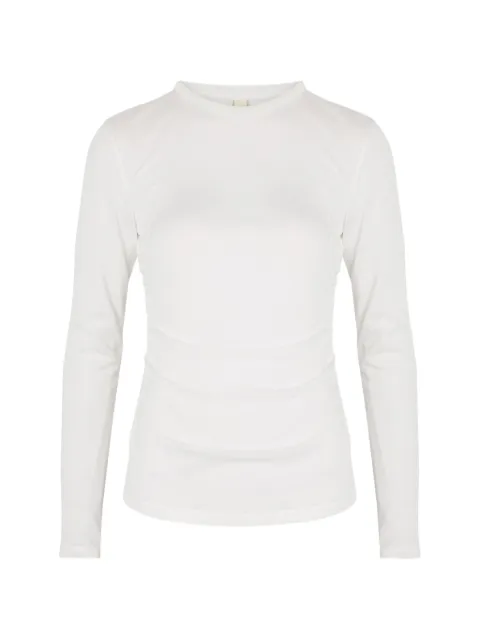 AKYN ruched long-sleeve T-shirt