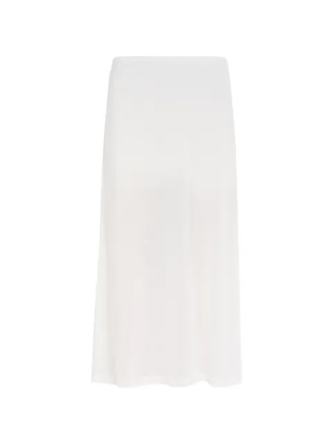 AKYN sheer fine-knit midi skirt