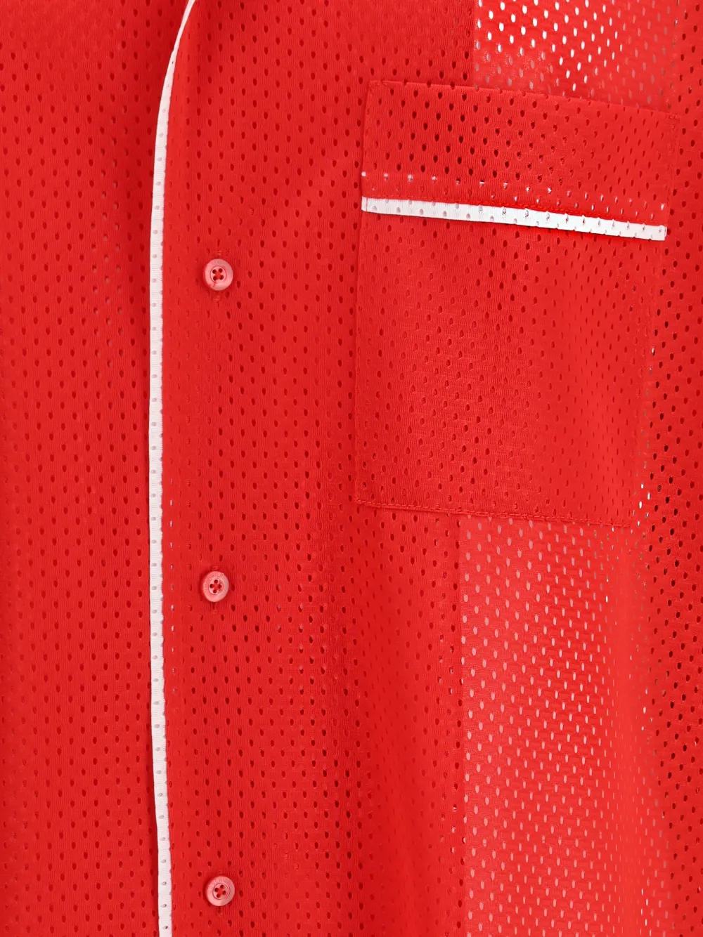 Moschino Overhemd met contrasterende zak Rood