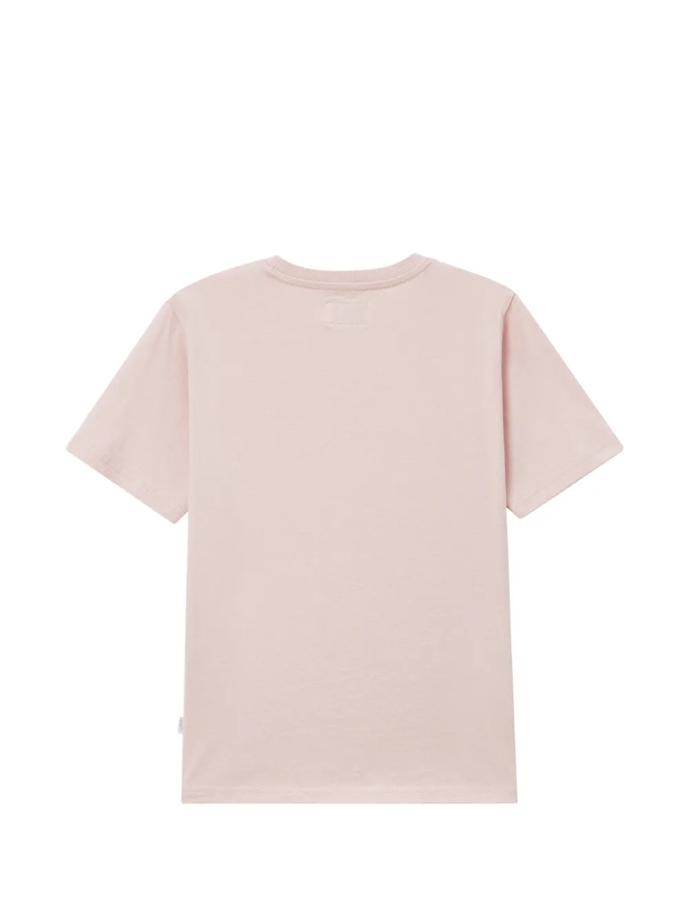  Izzue Teddy-patch Crew-neck T-shirt - Pink 