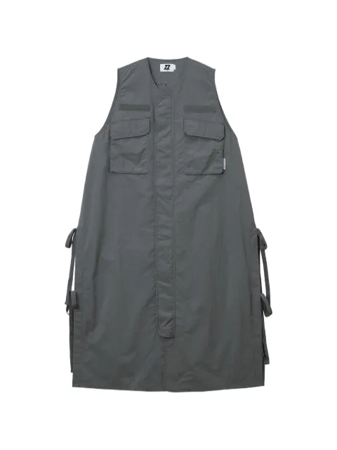 izzue vestido midi con detalle de moño