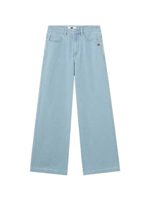 CHOCOOLATE wide-leg five-pockets jeans
