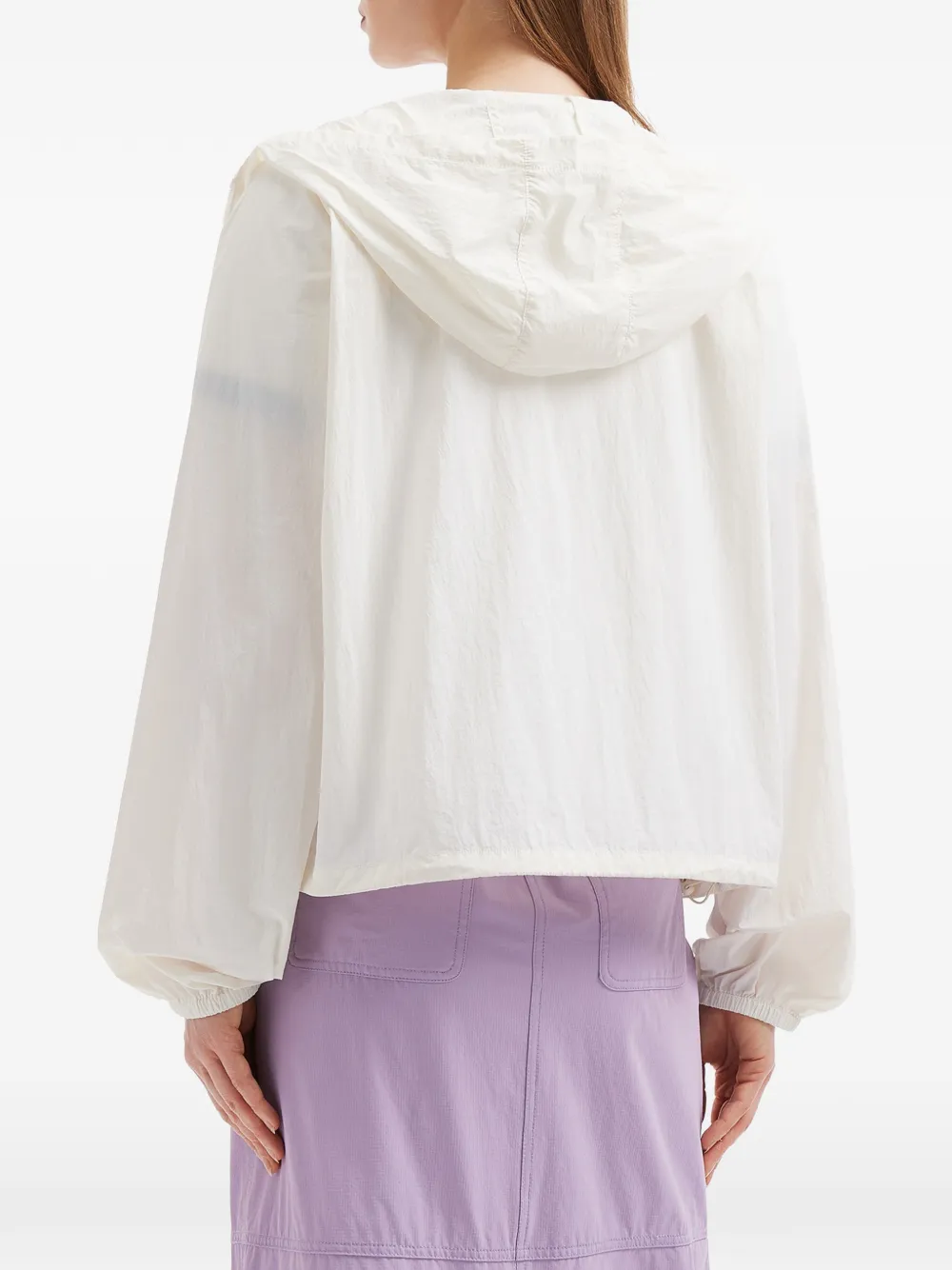 CHOCOOLATE Jack met capuchon en rits Beige