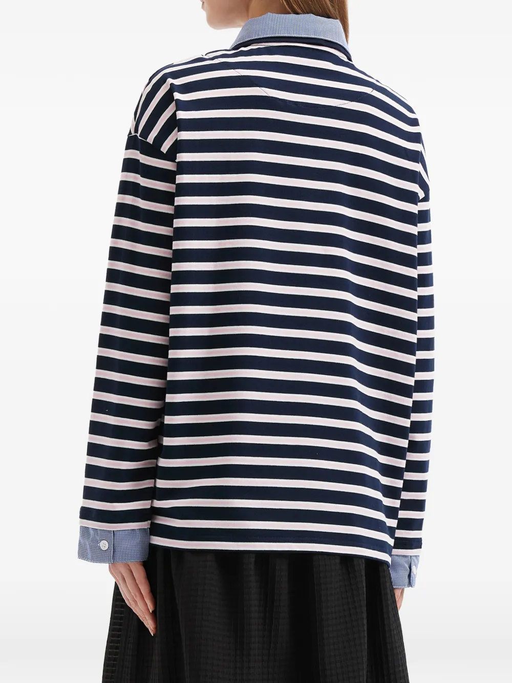 tout a coup Gestreept poloshirt Blauw