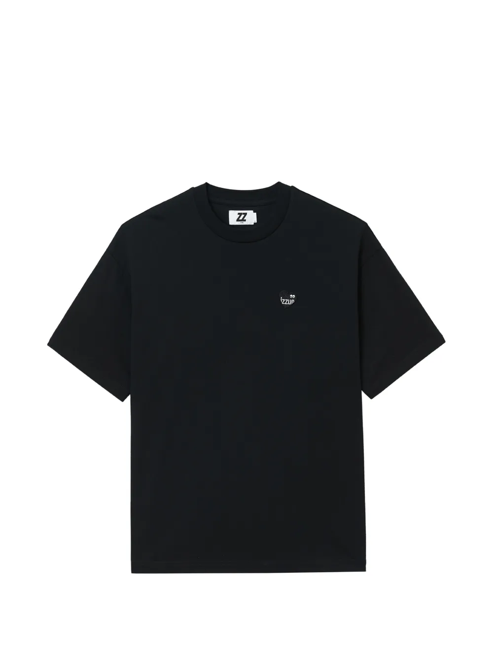izzue T-shirt a maniche corte con logo - Nero
