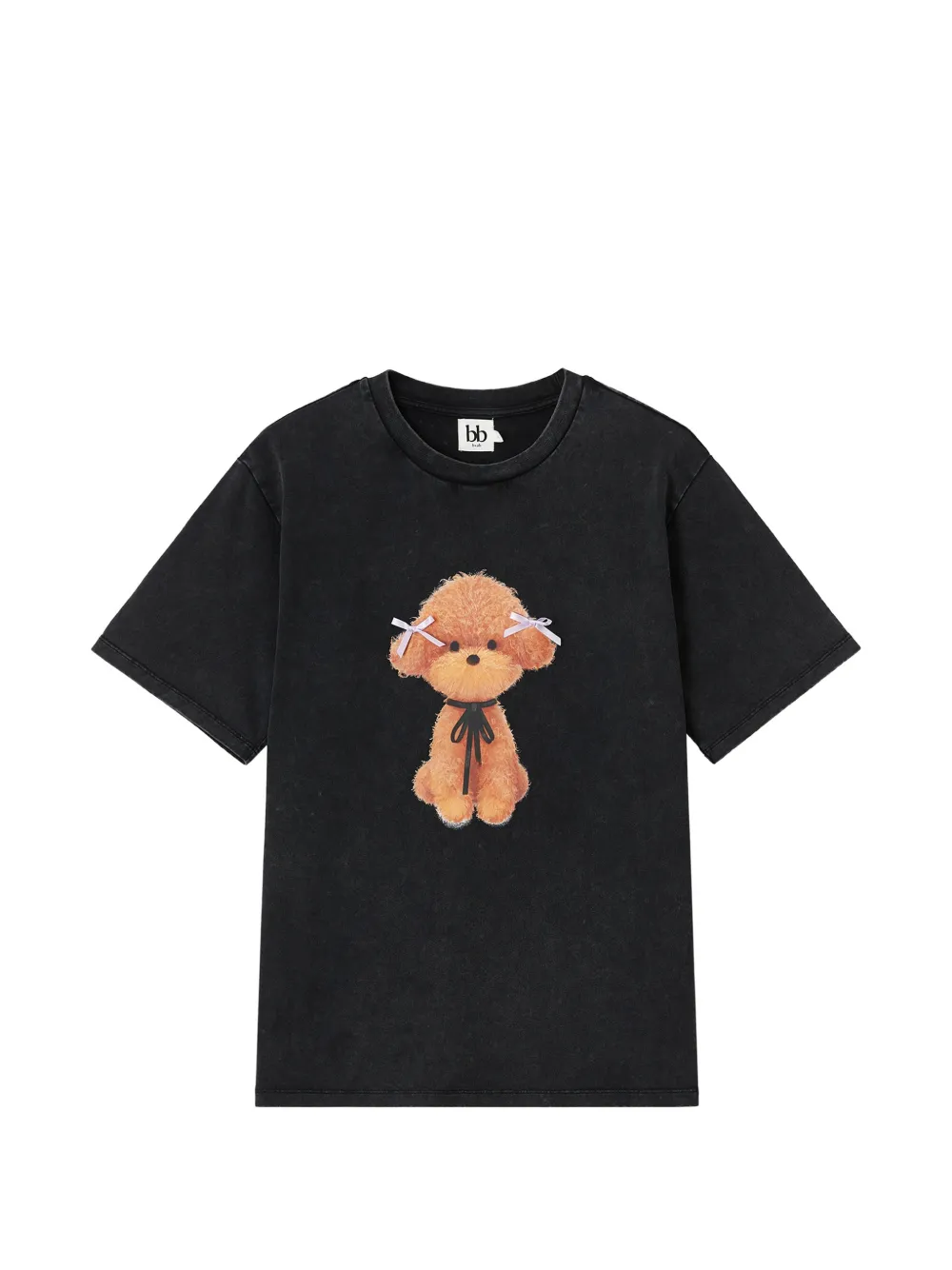 b+ab graphic-print T-shirt - Grigio