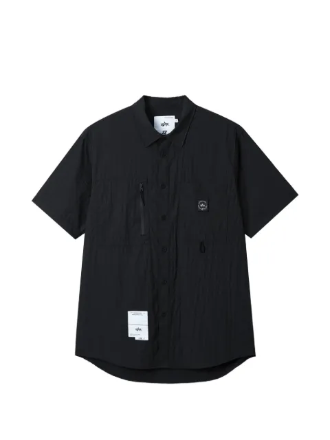 izzue patch pocket shirt