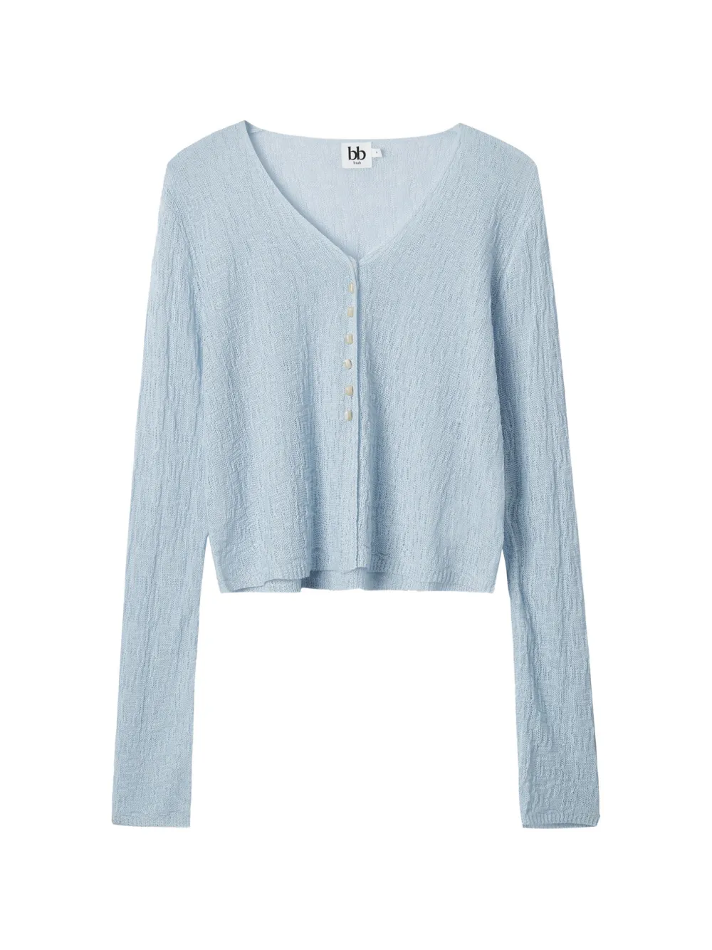 b+ab Cardigan con scollo a V - Blu