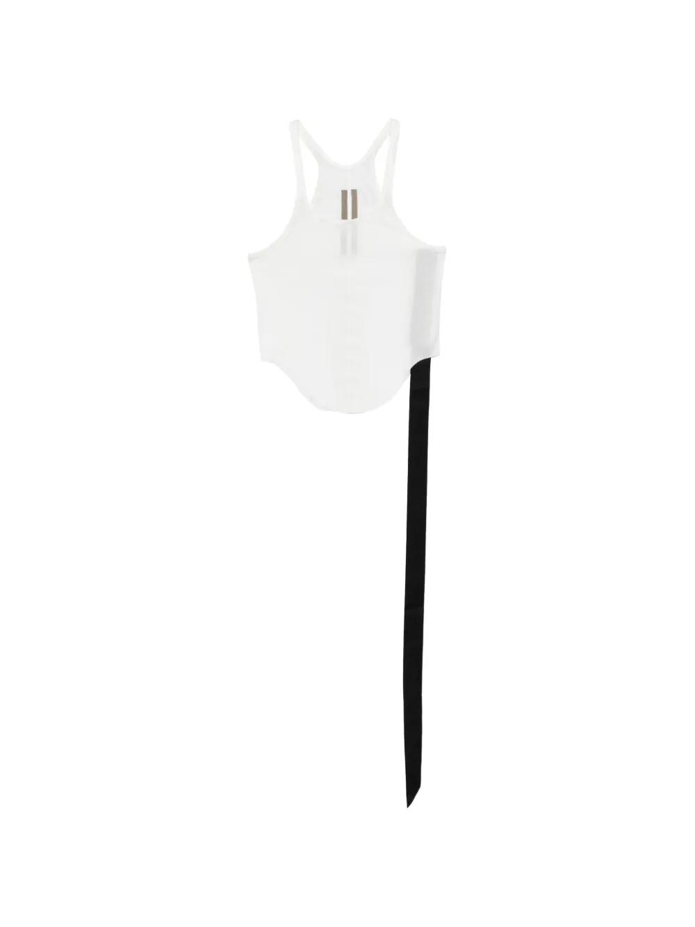 Rick Owens DRKSHDW sleeveless tank top - Bianco
