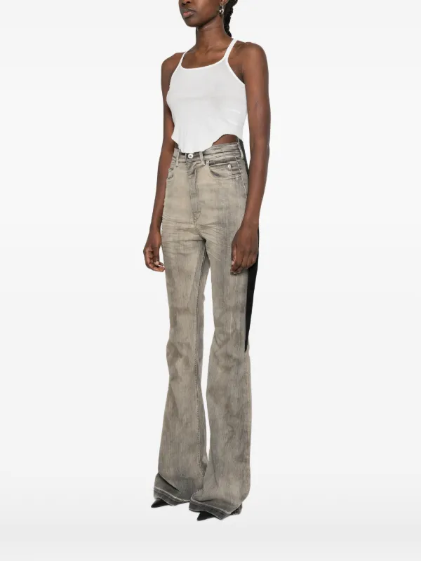 RICK OWENS DRKSHDW　ノースリーブ Rick Owens DRKSHDW ノースリーブ トップ | ホワイト | FARFETCH JP