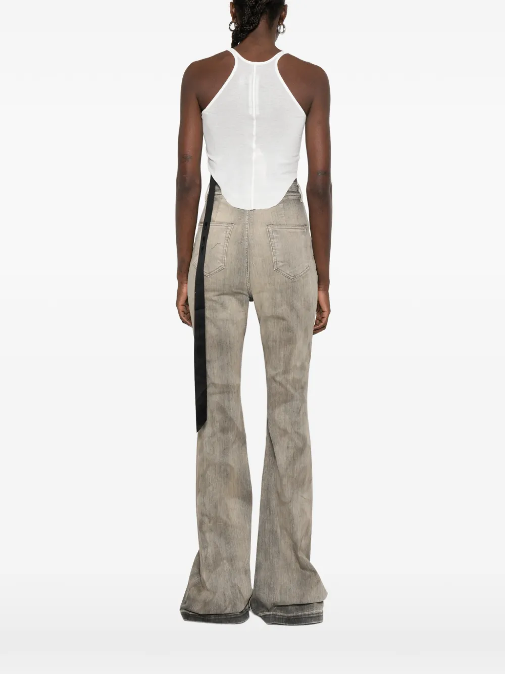 Rick Owens DRKSHDW ノースリーブ トップ | ホワイト | FARFETCH JP