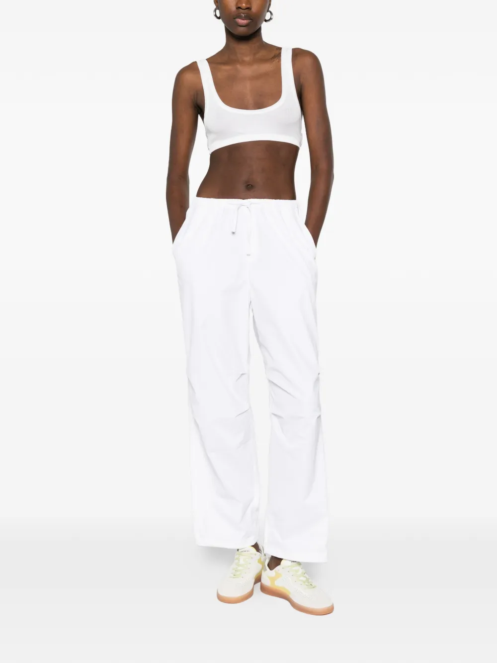 Autry Geplooide broek Wit