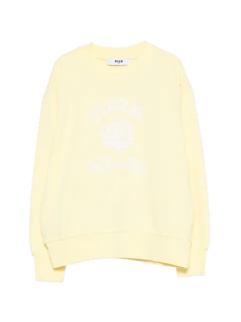 MSGM Kids sweat à col rond