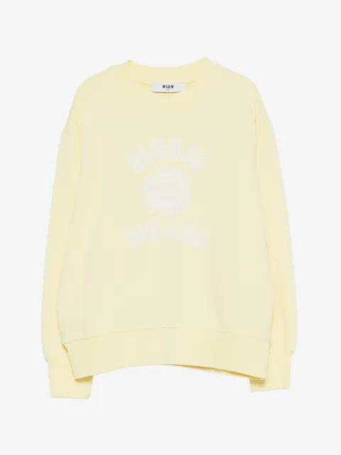 MSGM Kids crew-neck sweatshirt
