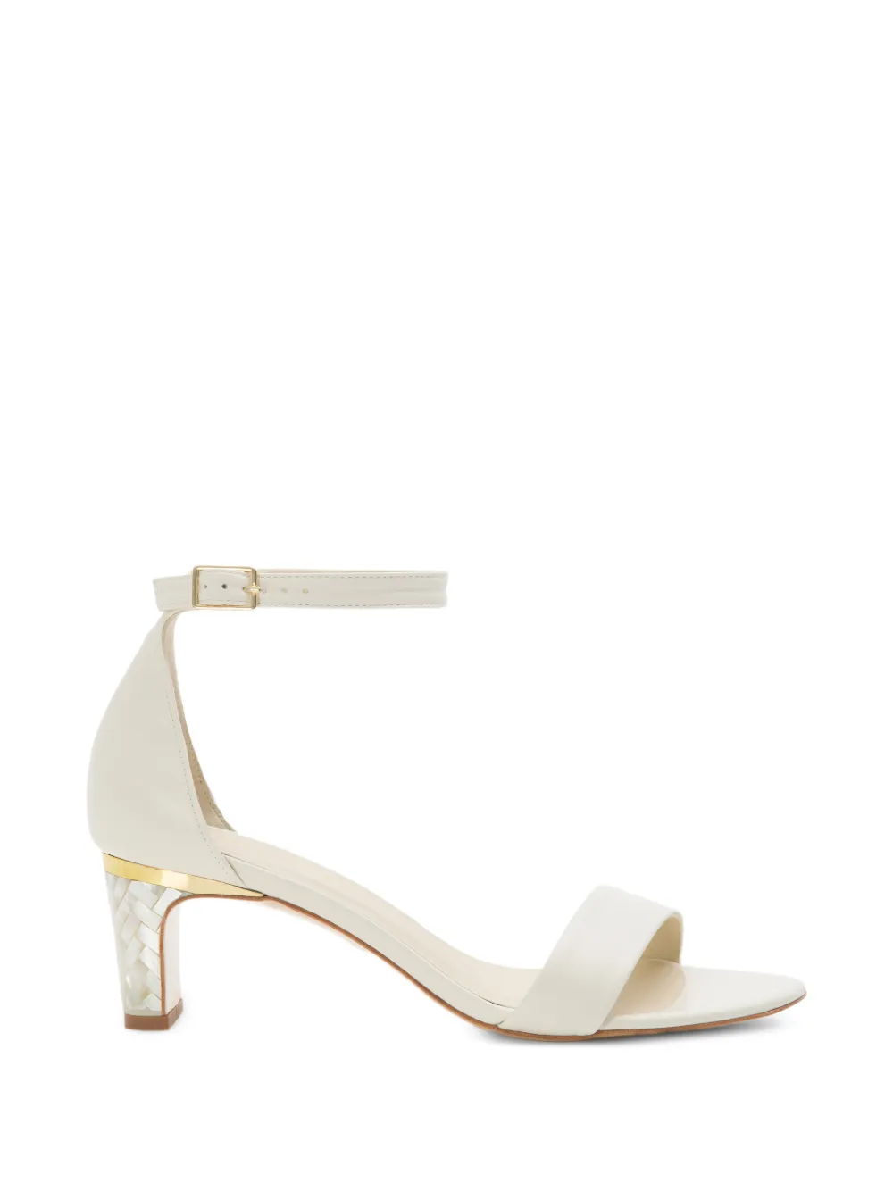 FREYA ROSE Chloe ankle-strap heeled sandals - White