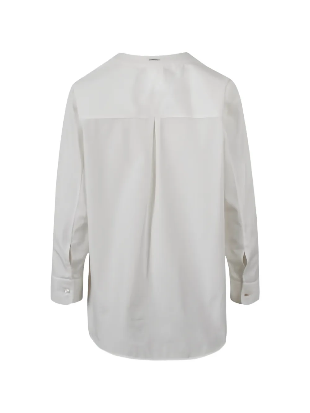 'S Max Mara Blouse met V-hals en zak Wit