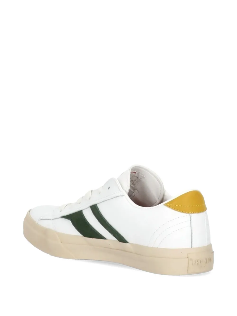 Pro-Keds Royal Classic leren gestreepte sneakers Wit