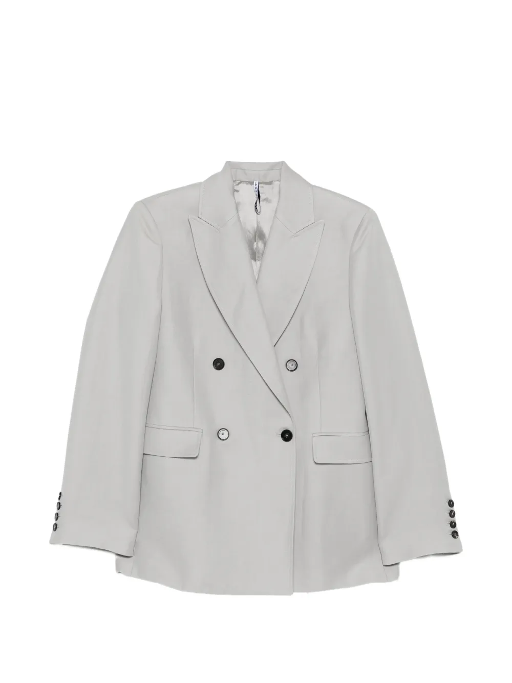 Liviana Conti double-breasted buttoned blazer - Grigio