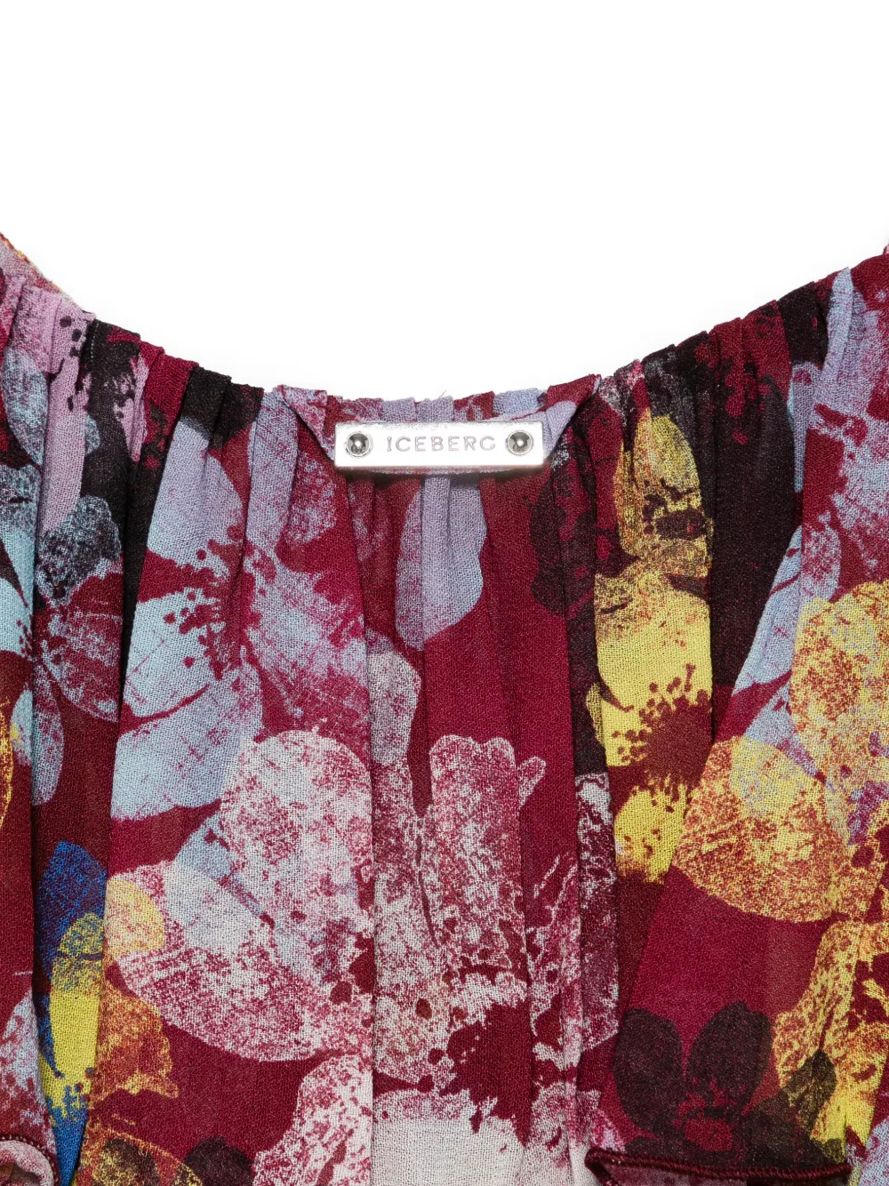 Iceberg Mini-jurk met bloemenprint Rood