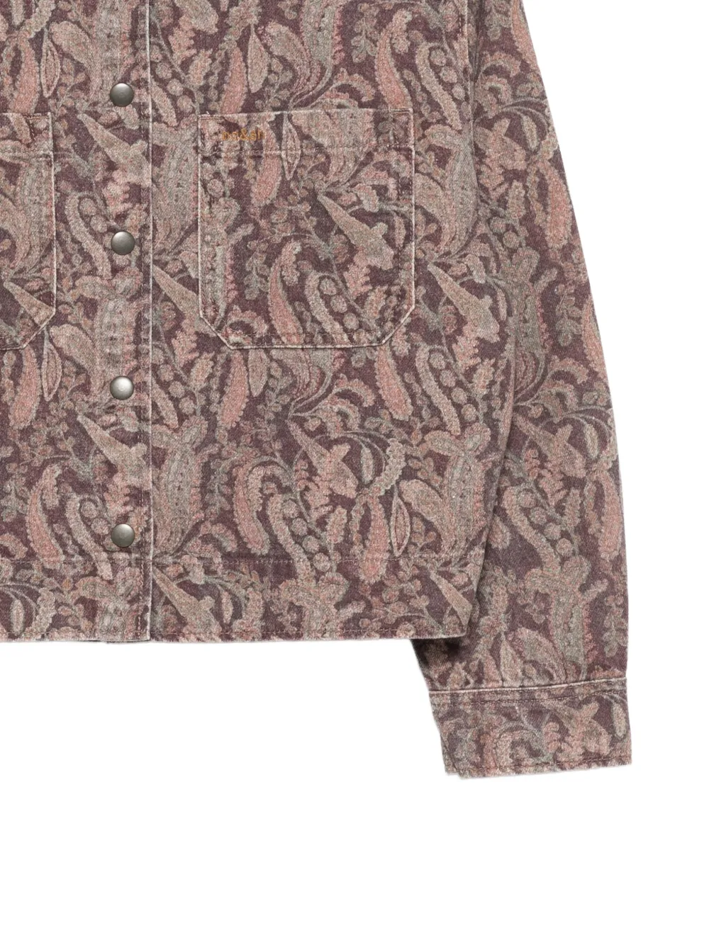  Ba&sh Paisley Blazer - Brown 