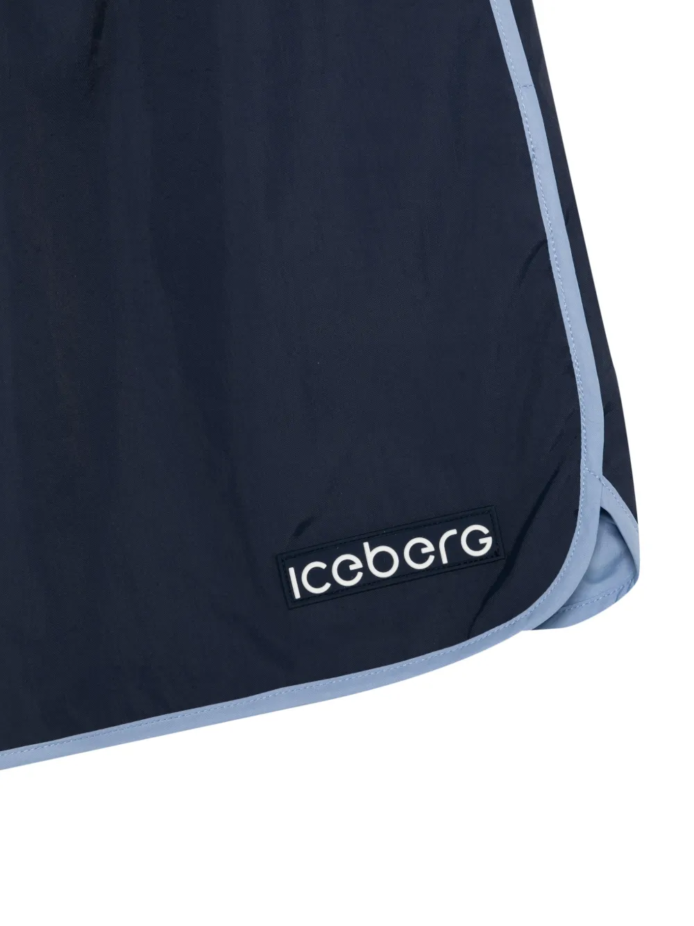 Iceberg Shorts met contrasterende afwerking Blauw