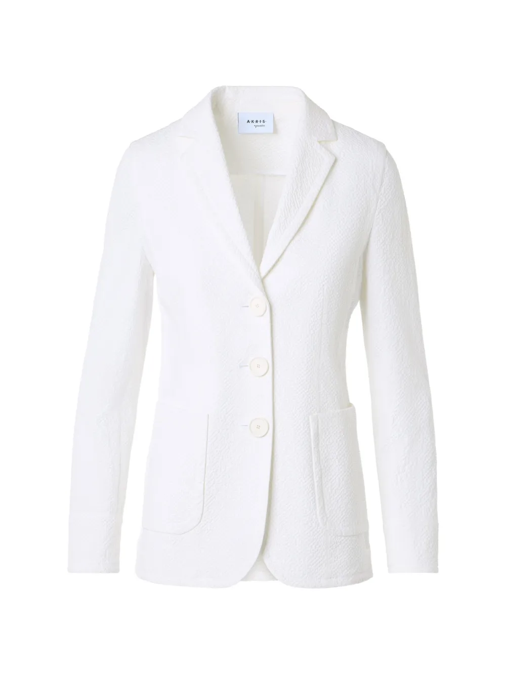 Akris Punto Blazer monopetto - Bianco