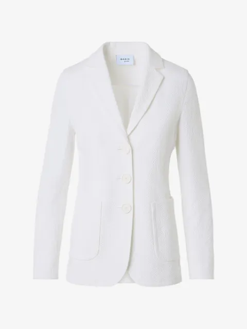 Akris Punto single-breasted textured blazer