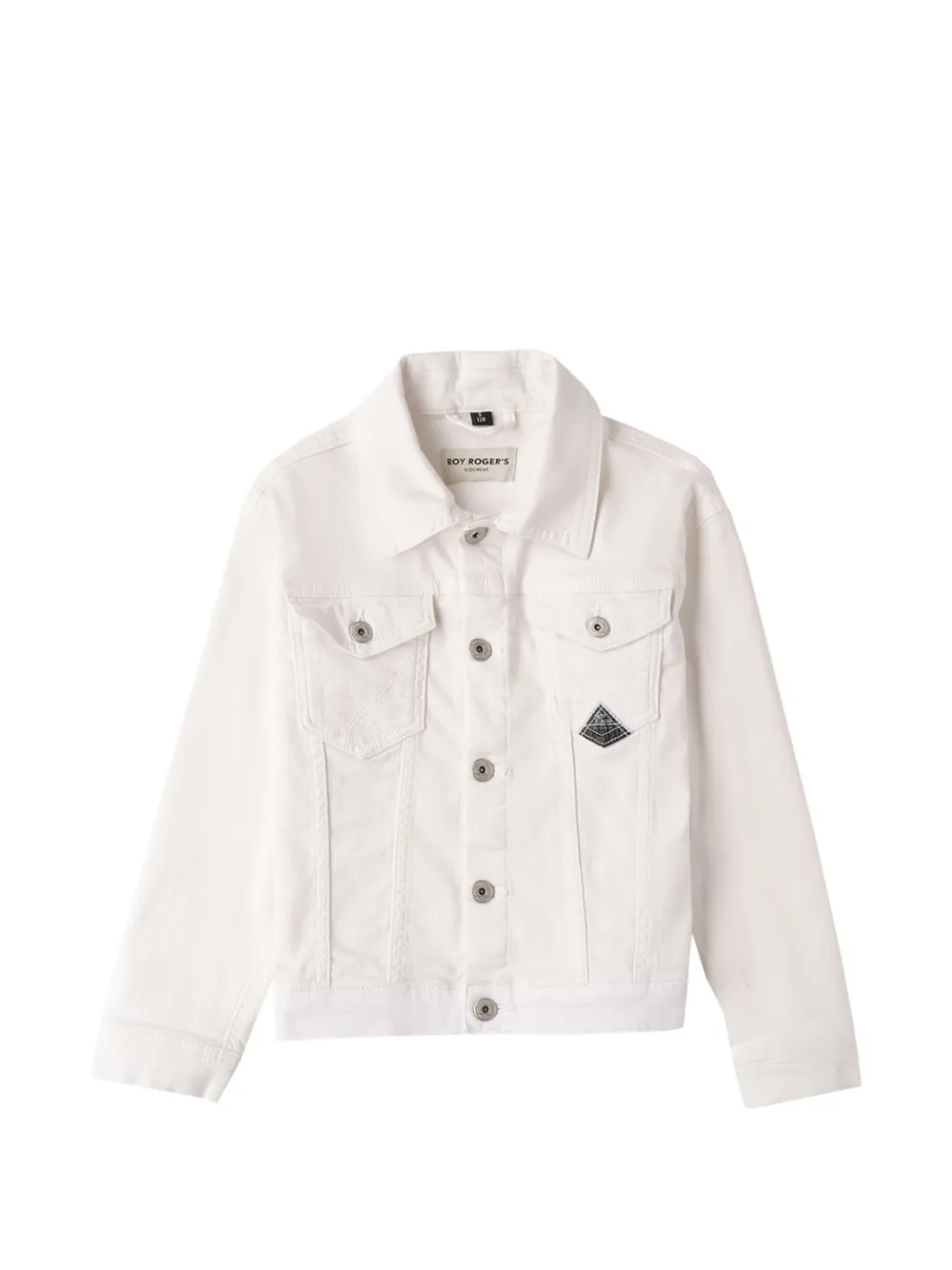 Roy Rogers Kids buttoned pocket jacket - Bianco