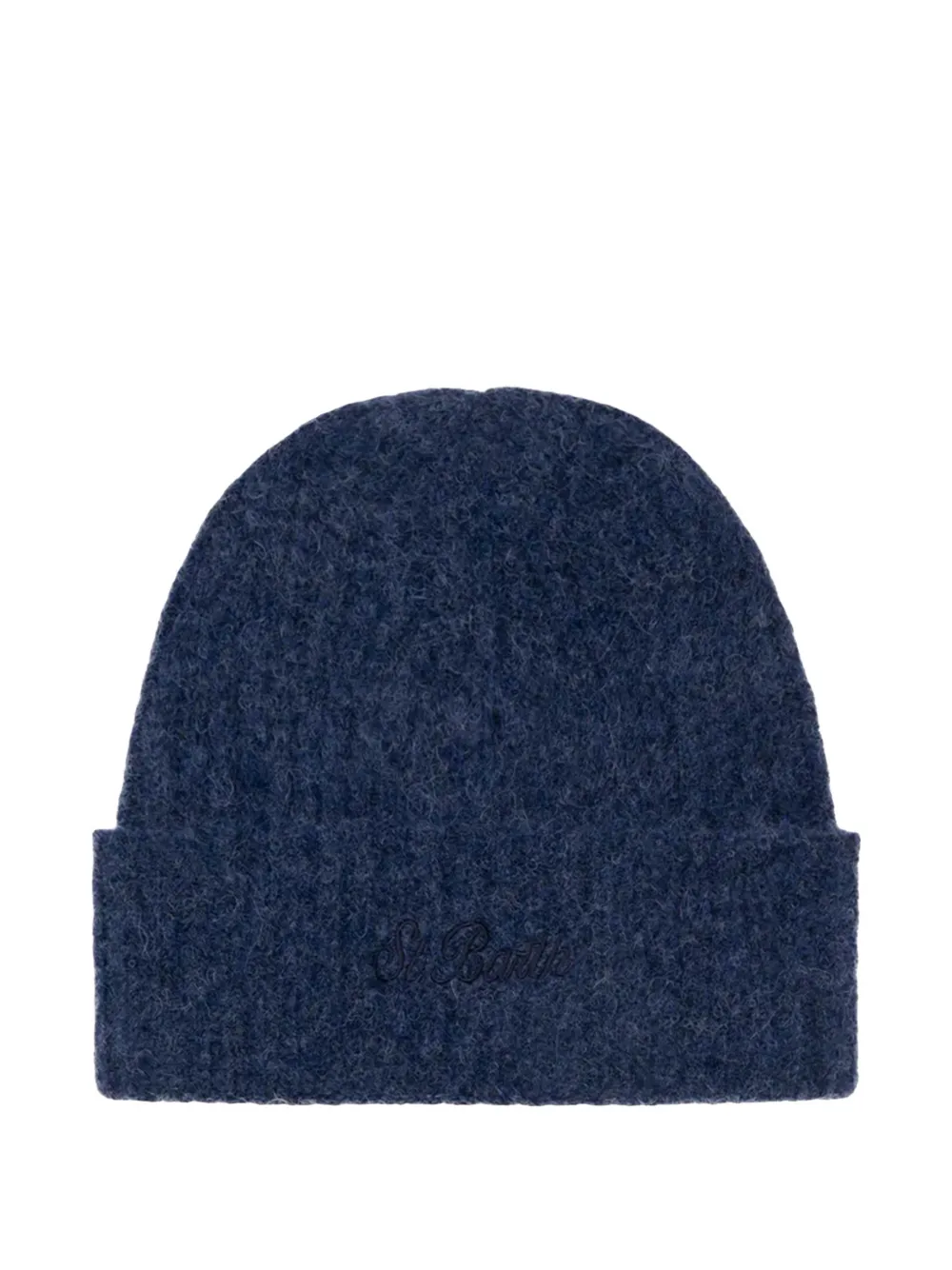 MC2 Saint Barth embroidered-detail beanie hat - Blu