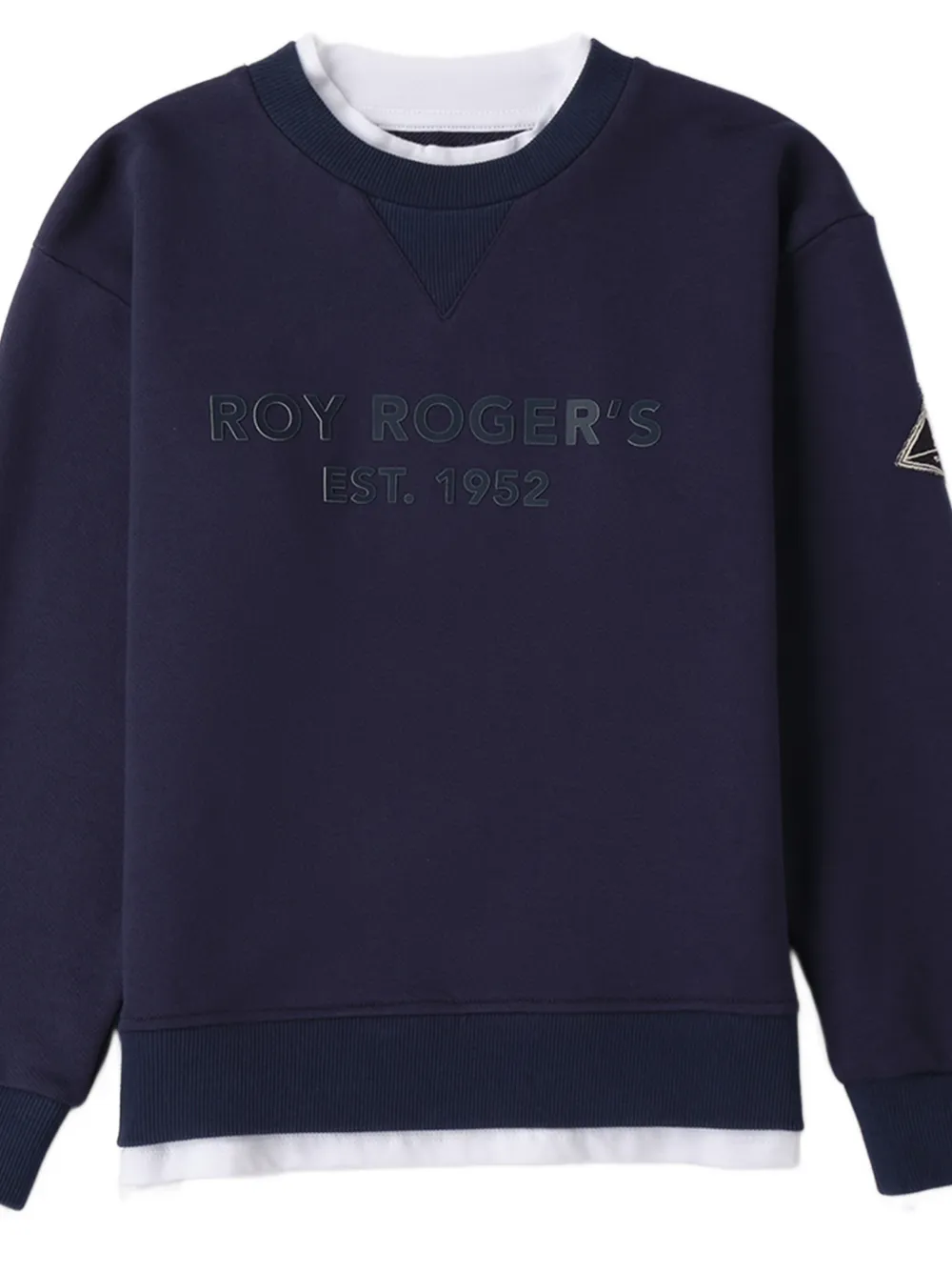 Roy Rogers Kids Sweater met logo Blauw