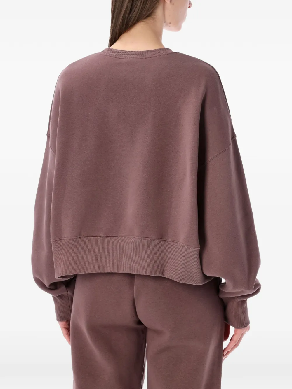 Nike Sweater met ronde hals Bruin