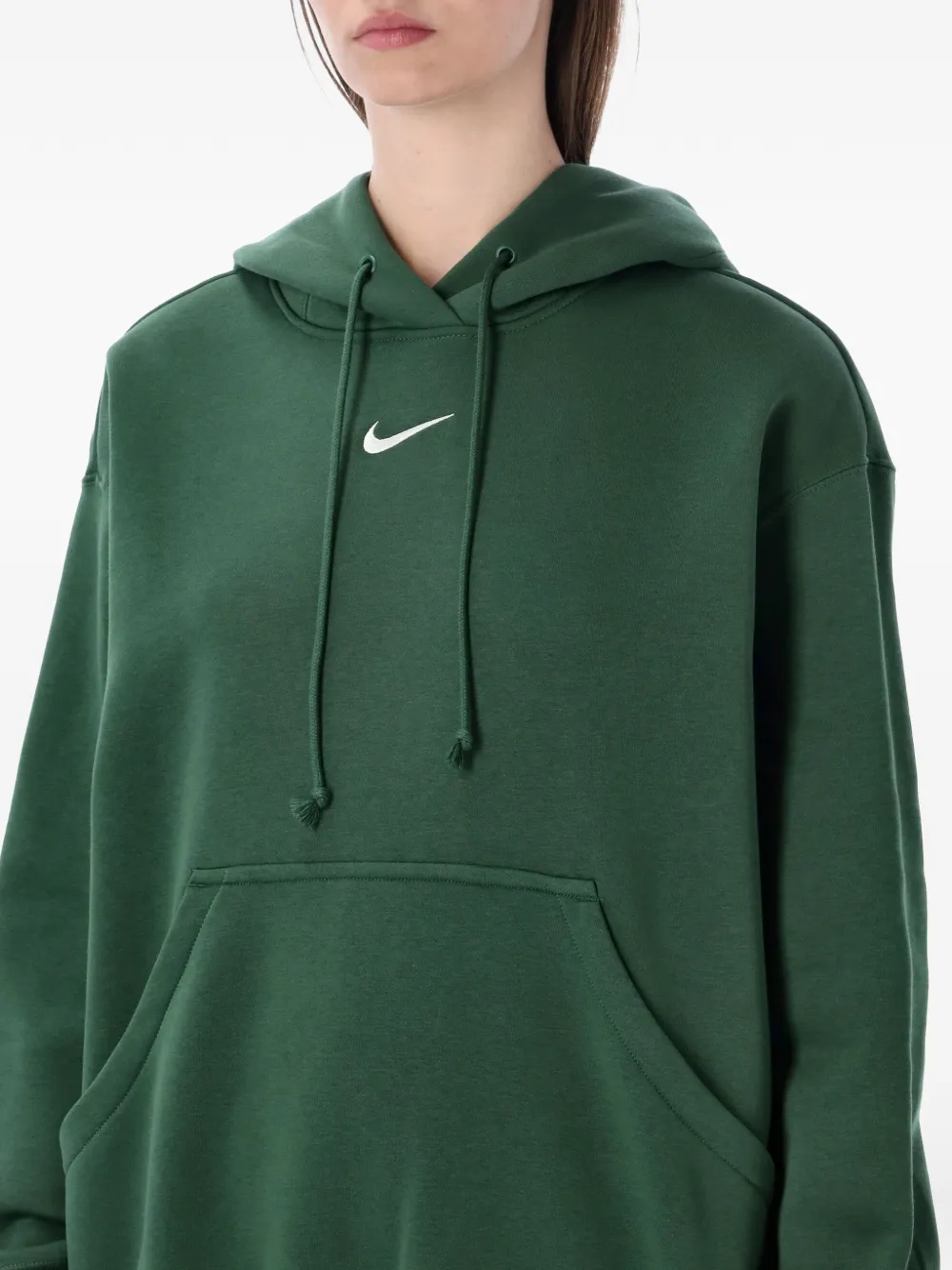 Nike Hoodie met logodetail Groen