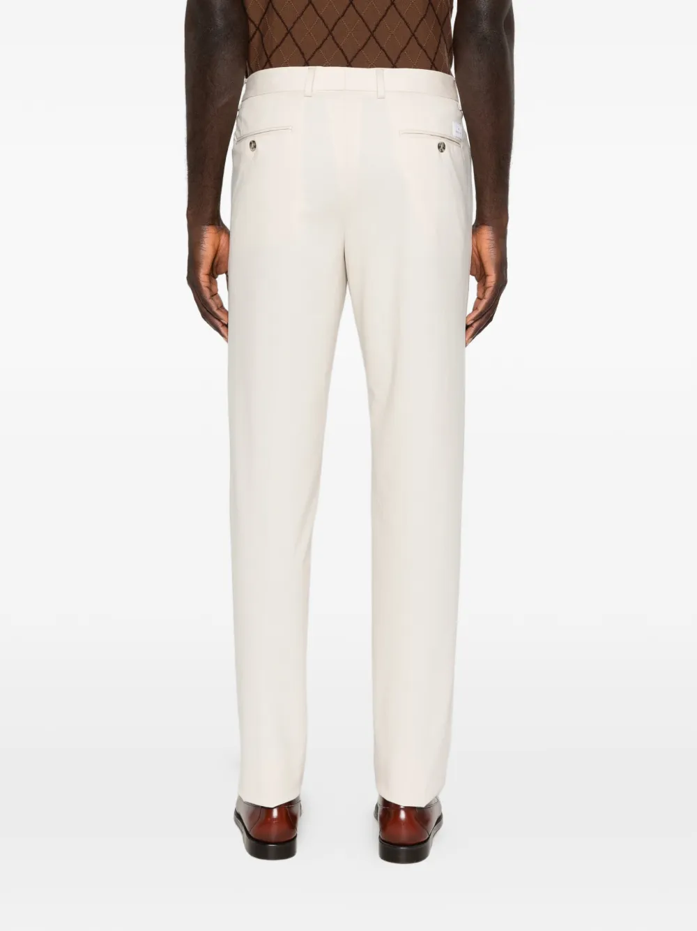 Manuel Ritz Broek met bedel Beige