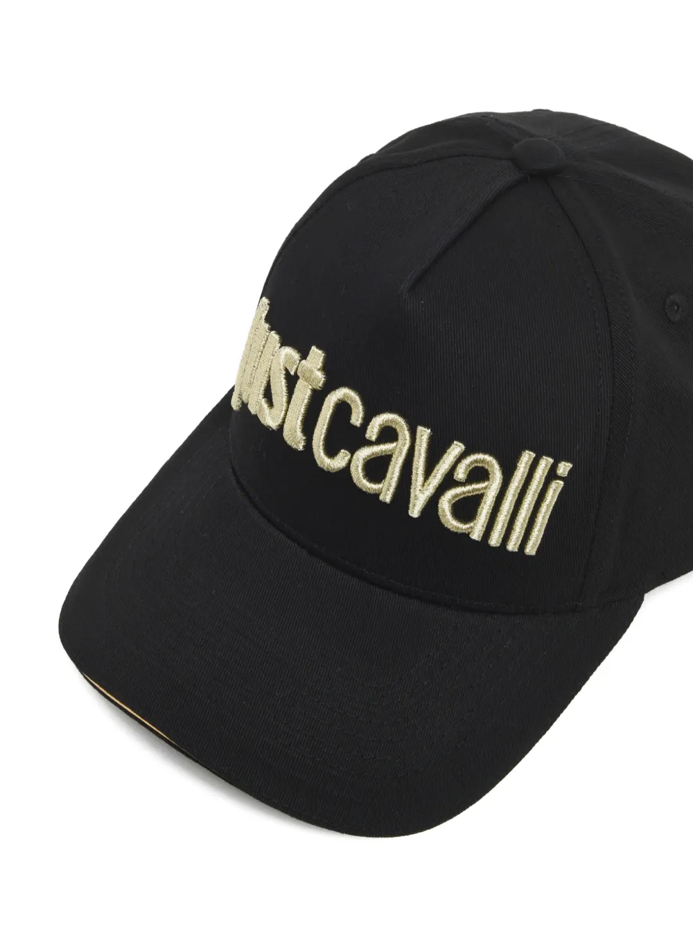  Just Cavalli Logo-embroidered Baseball Cap - Black 