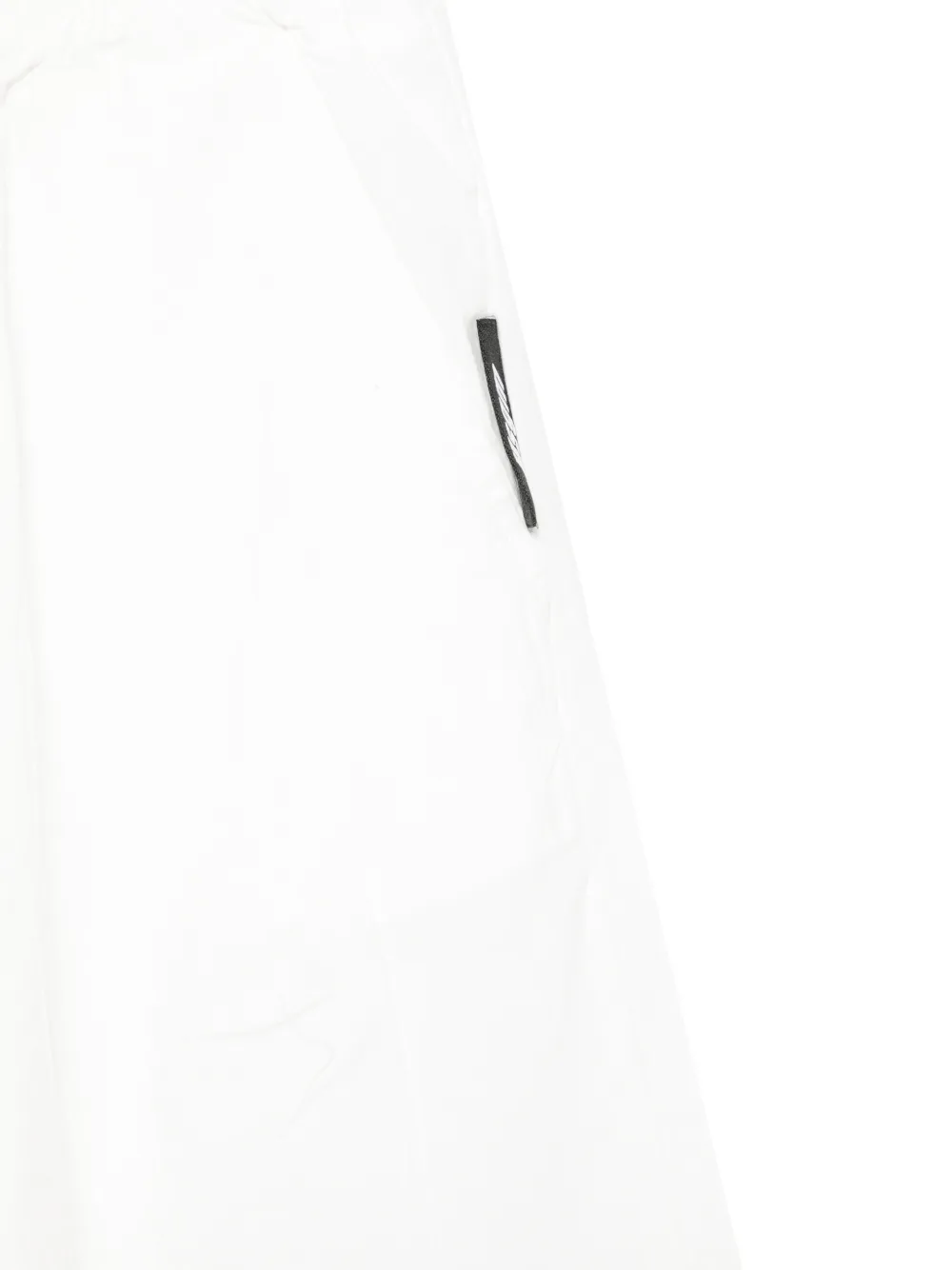  Msgm Kids Logo-detail Trousers - White 